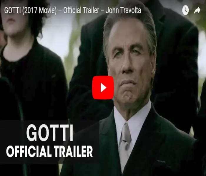Gotti Trailer First Look At John Travolta Playing John Gotti About The Mafia