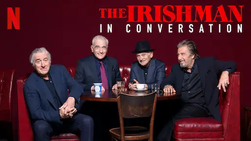 Robert De Niro, Martin Scorsese, Joe Pesci and Al Pacino The Irishman